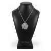 Neapolitan Mastiff - necklace (silver cord) - 3158 - 33027