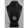 Neapolitan Mastiff - necklace (silver plate) - 2916 - 30644