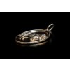 Neapolitan Mastiff - necklace (silver plate) - 3438 - 34909