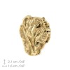 Neapolitan Mastiff - pin (gold plating) - 1063 - 7704