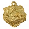 Norfolk Terrier - necklace (gold plating) - 2531 - 27616
