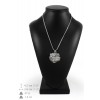 Norfolk Terrier - necklace (silver chain) - 3376 - 34642