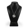 Norfolk Terrier - necklace (silver chain) - 3376 - 34645
