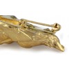 Norwich Terrier - clip (gold plating) - 1607 - 26819