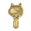 Norwich Terrier - clip (gold plating) - 2622 - 28501
