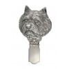Norwich Terrier - clip (silver plate) - 689 - 26469