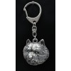 Norwich Terrier - keyring (silver plate) - 1102 - 4699