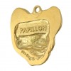 Papillon - keyring (gold plating) - 1376 - 25629