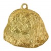 Pekingese - necklace (gold plating) - 2516 - 27558