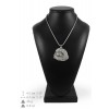 Pekingese - necklace (silver chain) - 3351 - 34592