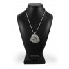 Pekingese - necklace (silver chain) - 3351 - 34595