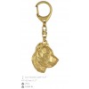 Perro de Presa Canario - keyring (gold plating) - 860 - 25242