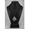 Perro de Presa Canario - necklace (silver plate) - 2971 - 30864