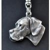 Pointer - keyring (silver plate) - 2145 - 19814