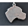 Pointer - necklace (silver plate) - 2931 - 30703