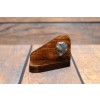 Polish Lowland Sheepdog - candlestick (wood) - 3678 - 35997