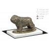 Polish Lowland Sheepdog - figurine (bronze) - 4625 - 41556