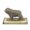 Polish Lowland Sheepdog - figurine (bronze) - 4672 - 41788