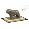 Polish Lowland Sheepdog - figurine (bronze) - 4672 - 41791