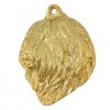 Polish Lowland Sheepdog - necklace (gold plating) - 1378 - 25566