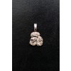 Poodle - necklace (strap) - 3840 - 37189