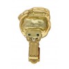 Pug - clip (gold plating) - 1030 - 26693
