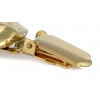 Pug - clip (gold plating) - 1030 - 26698