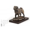 Pug - figurine (bronze) - 615 - 8354