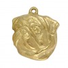 Pug - necklace (gold plating) - 3062 - 31596