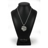 Pug - necklace (silver chain) - 3261 - 34200