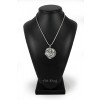 Pug - necklace (silver cord) - 3138 - 32950