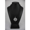 Pug - necklace (silver plate) - 2898 - 30570