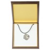 Pug - necklace (silver plate) - 2898 - 31042