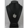 Pug - necklace (silver plate) - 2983 - 30913