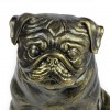 Pug - statue (resin) - 1598 - 8385
