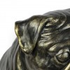 Pug - statue (resin) - 1598 - 8386