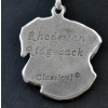 Rhodesian Ridgeback - necklace (silver chain) - 3292 - 33620