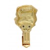 Rottweiler - clip (gold plating) - 1031 - 26702