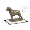 Rottweiler - figurine (bronze) - 4627 - 41566