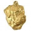 Rottweiler - keyring (gold plating) - 2391 - 26907
