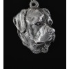 Rottweiler - necklace (silver cord) - 3143 - 32444