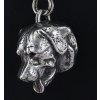 Rottweiler - necklace (silver cord) - 3243 - 32849