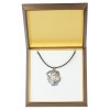 Rottweiler - necklace (silver plate) - 2903 - 31047