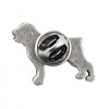 Rottweiler - pin (silver plate) - 2646 - 28682