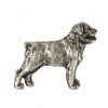 Rottweiler - pin (silver plate) - 460 - 25949