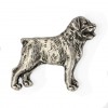 Rottweiler - pin (silver plate) - 460 - 25950