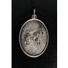 Rough Collie - necklace (silver plate) - 3437 - 34906