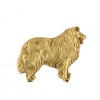Rough Collie - pin (gold) - 2689 - 28988