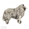 Rough Collie - pin (silver plate) - 2372 - 26085