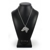 Saluki - necklace (silver chain) - 3264 - 34207